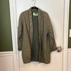 Anthropologie Quilted Kimono Jacket